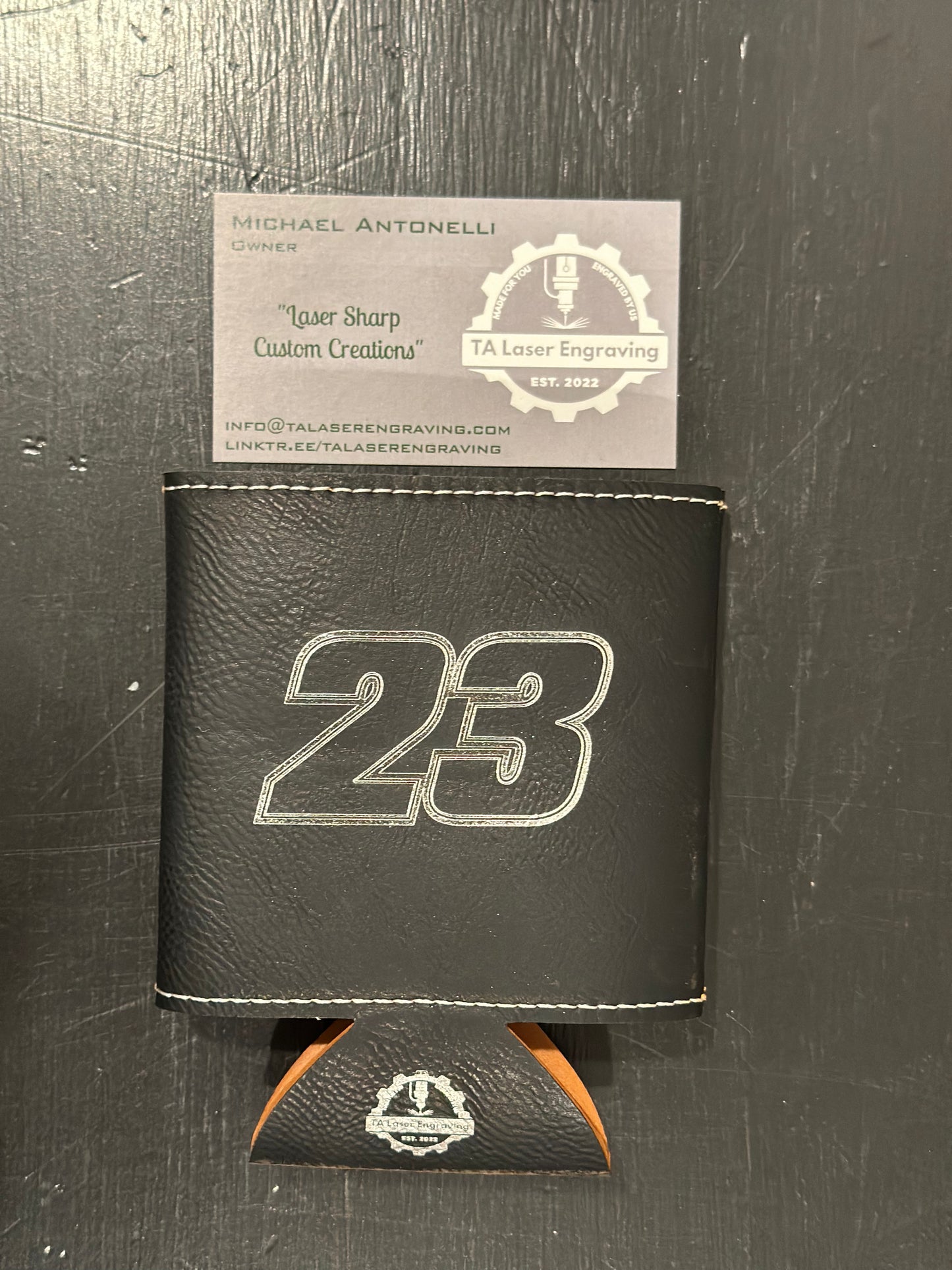 Leather Coozie
