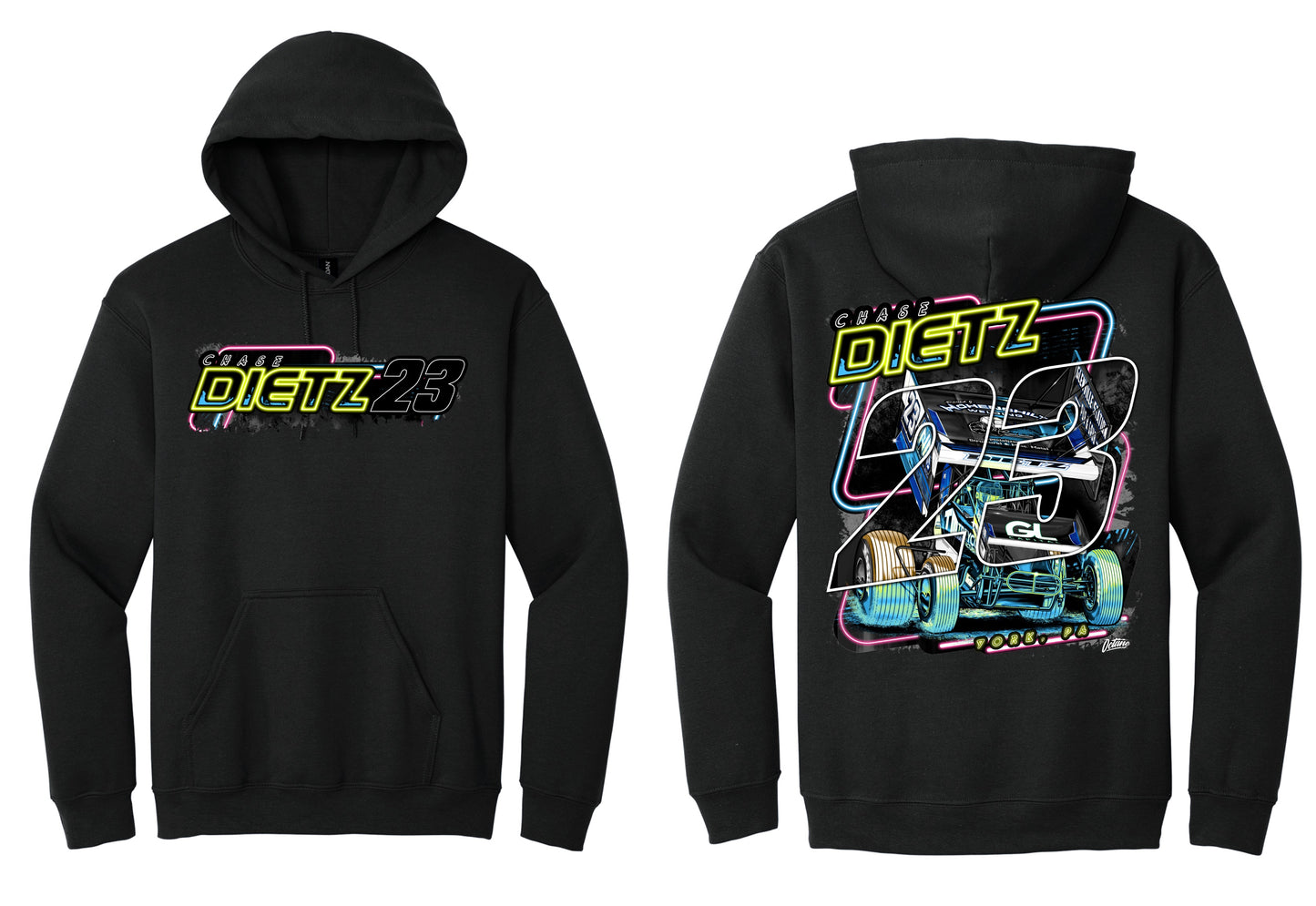 Neon Glow Hoodie