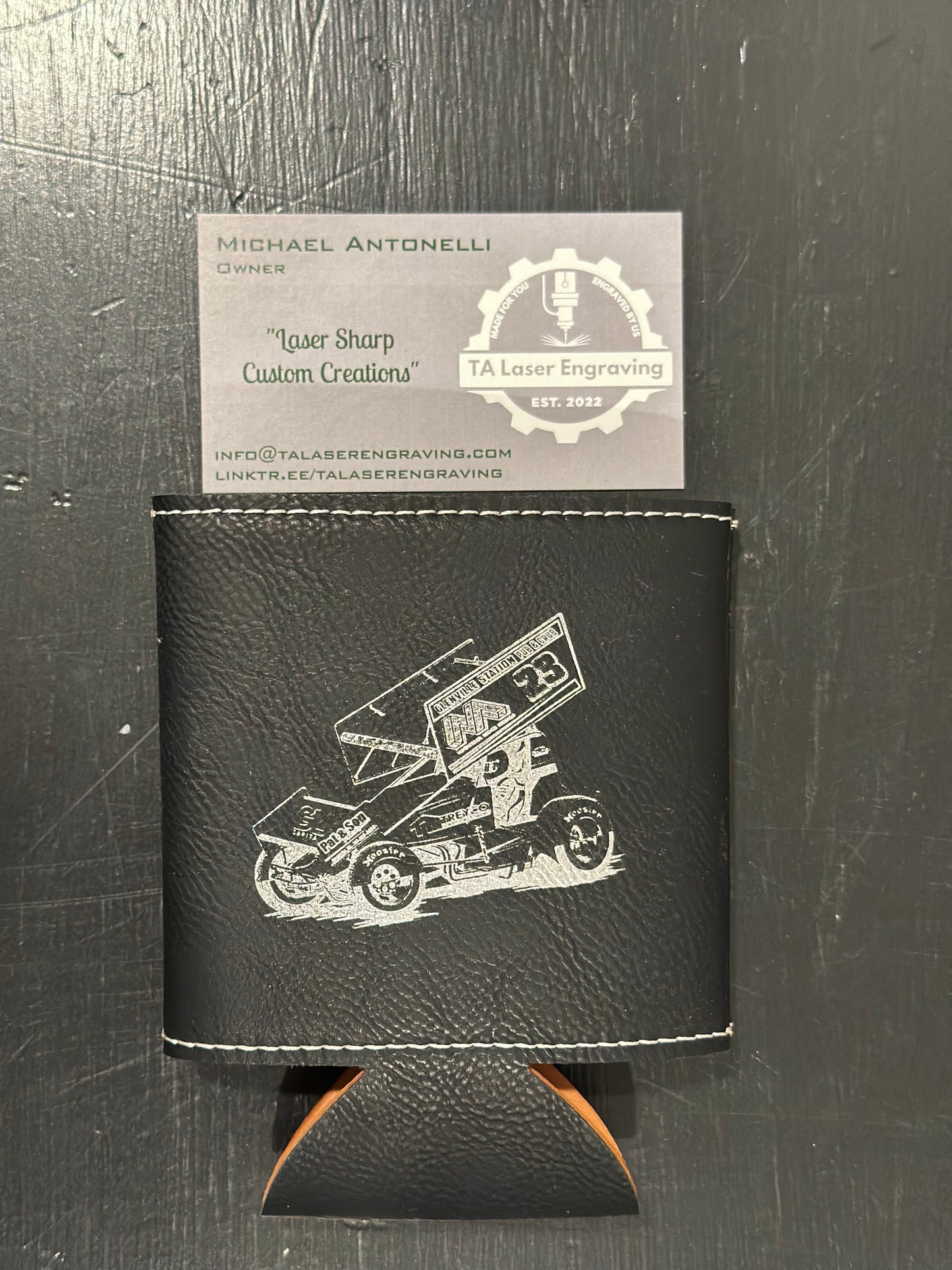 Leather Coozie
