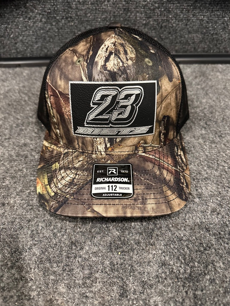Camo Snapback w/ Silver Patch