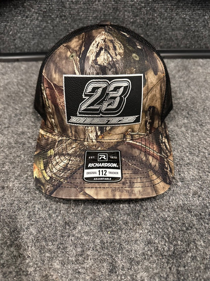 Camo Snapback w/ Silver Patch