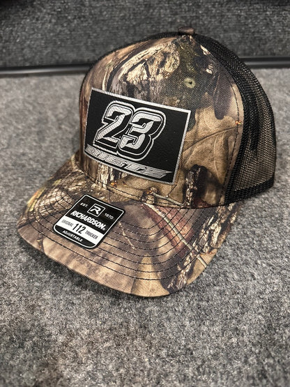 Camo Snapback w/ Silver Patch